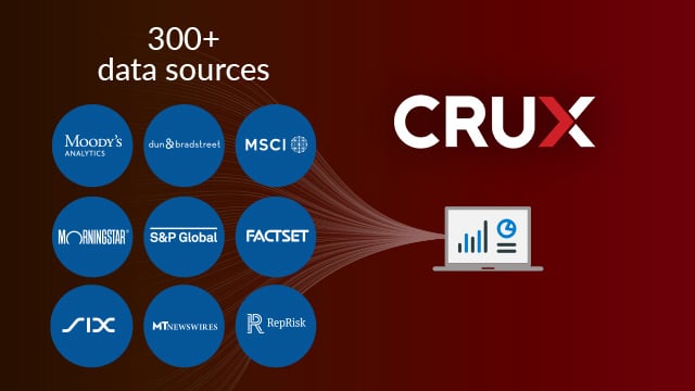 Crux data provider graphic